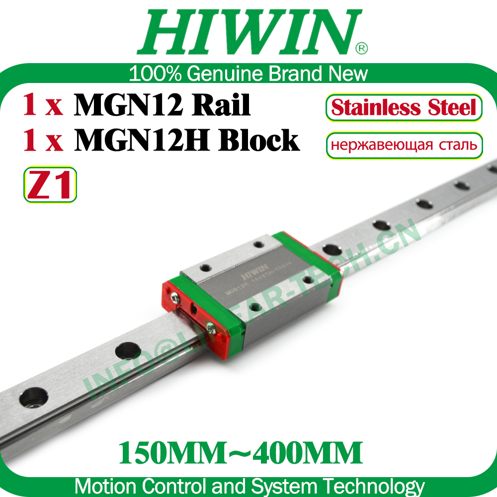Linear Rail Mgn12H Set - HIWIN Baja Tahan Karat MGN12H Z1