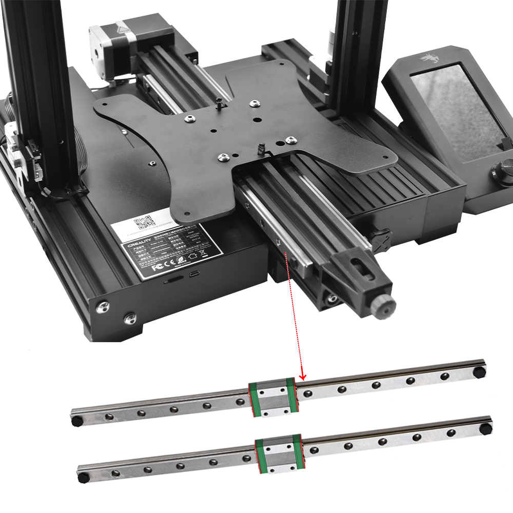Kit Rel Linear Y-Axis Upgrade  - Linear Rail Mgn12H Set ulasan dan harga