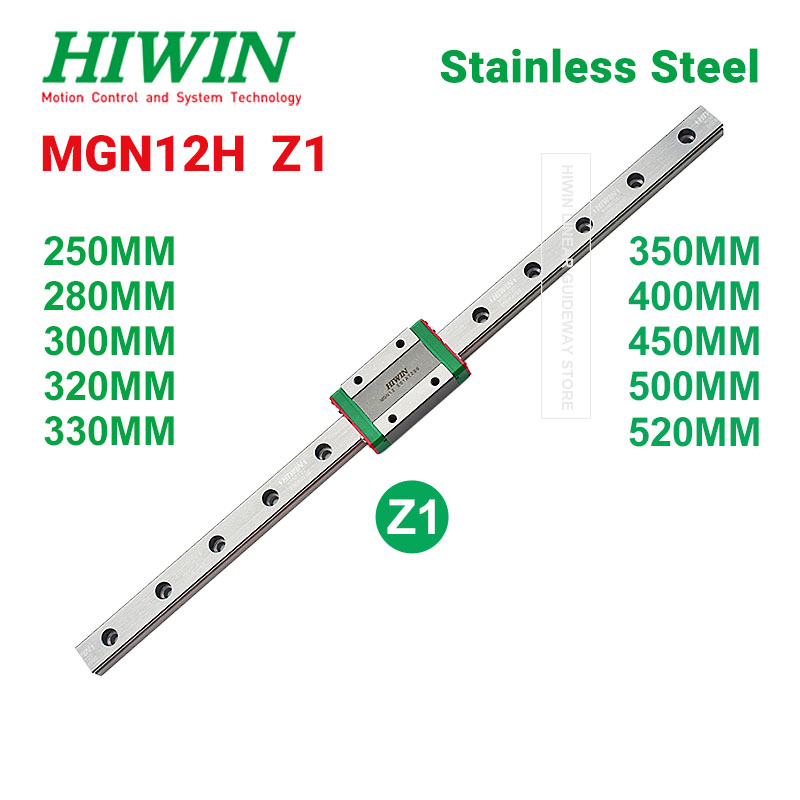 HIWIN MGN12H Z1 HIWIN MGN12 Re - Linear Rail Mgn12H Set ulasan dan harga